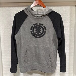 Element Gray and Black Hoodie